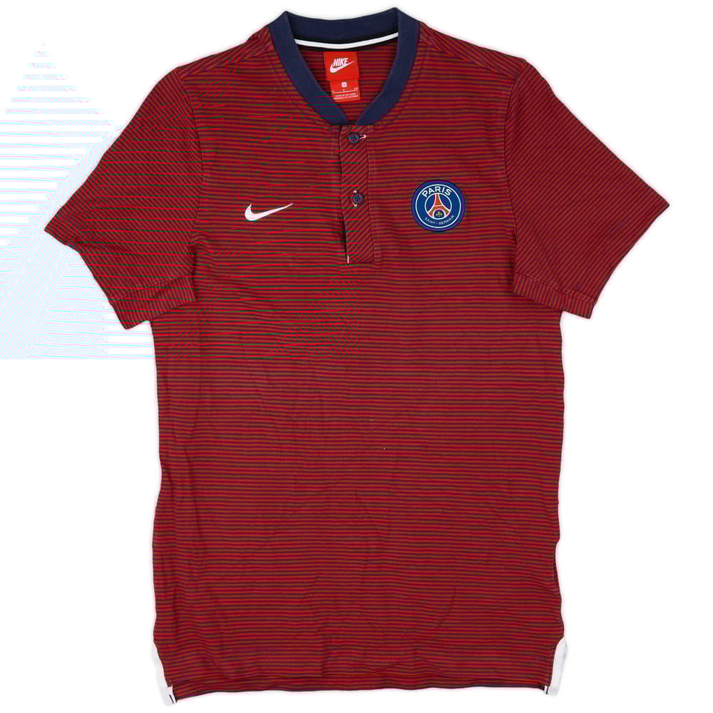 2017-18 Paris Saint-Germain Nike Polo Shirt - 9/10 - (S)