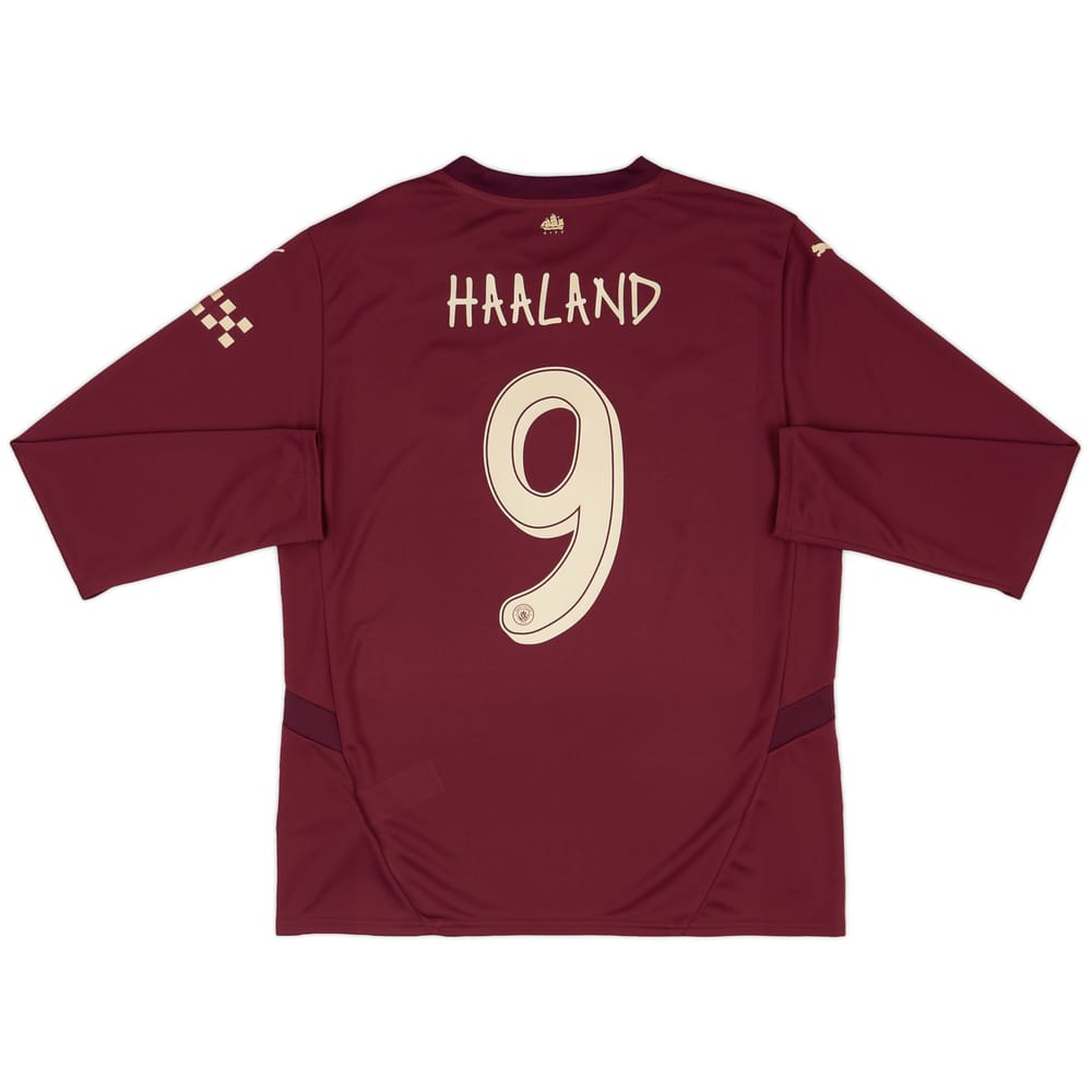 2024-25 Manchester City Third L/S Shirt Haaland #9