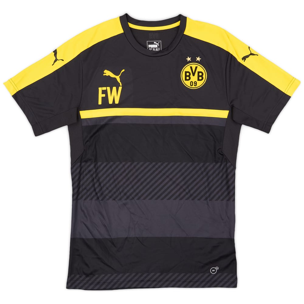 2016-17 Borussia Dortmund Staff Issue Training Shirt 'FW' - 10/10 - (M)