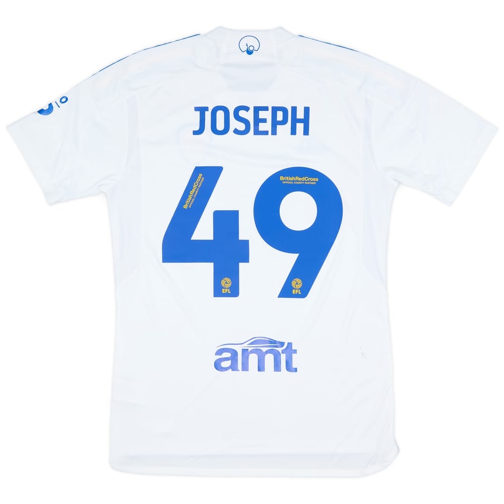 2023-24 Leeds Match Issue Home Shirt Joseph #49