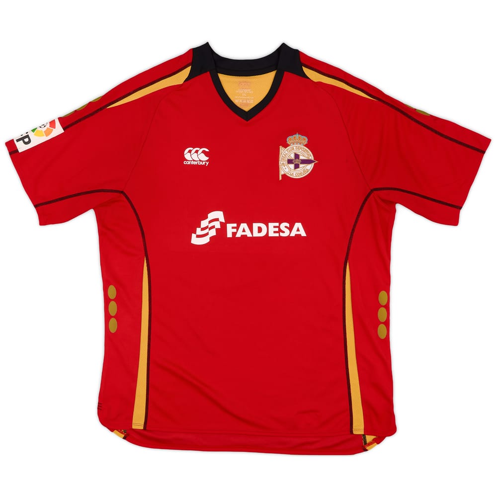 2007-08 Deportivo Away Shirt - 9/10 - (XXL)