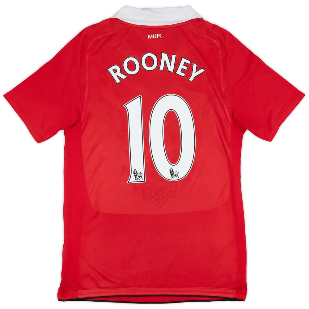 2010-11 Manchester United Home Shirt Rooney #10 - 5/10 - (S)