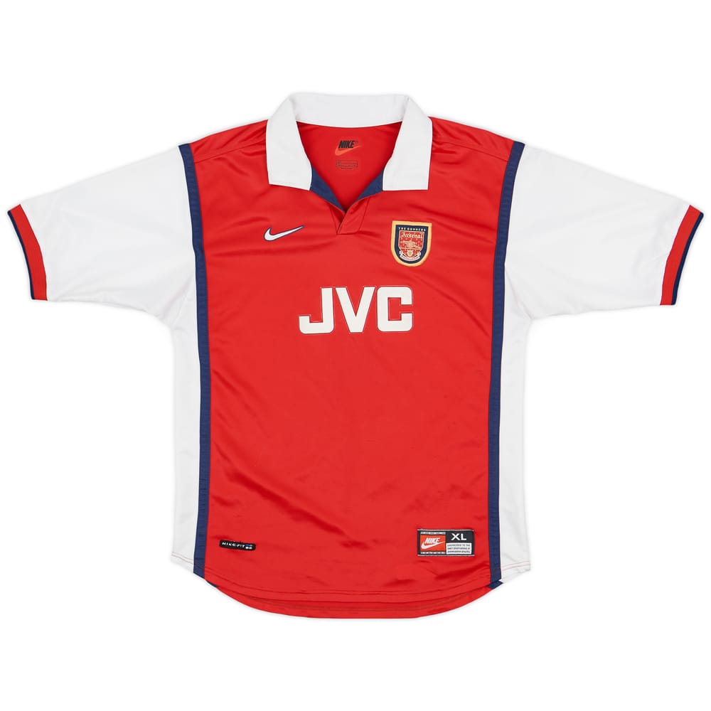1998-99 Arsenal Home Shirt - 8/10 - (XL.Boys)