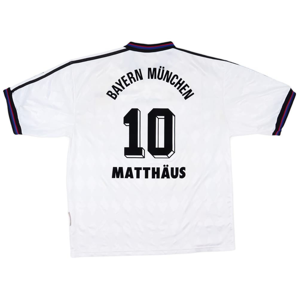 1996-98 Bayern Munich Away Shirt Matthaus #10 - 6/10 - (XL)