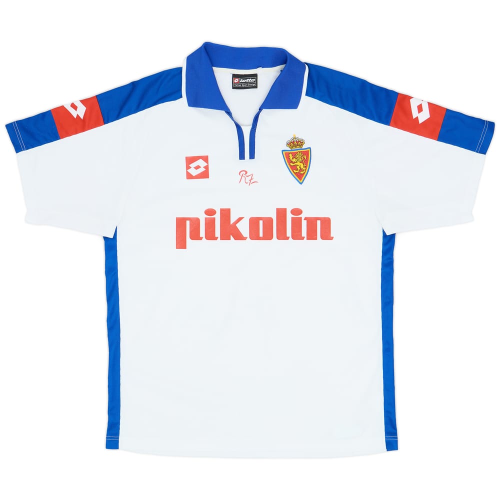 2003-05 Real Zaragoza Home Shirt - 8/10 - (L)