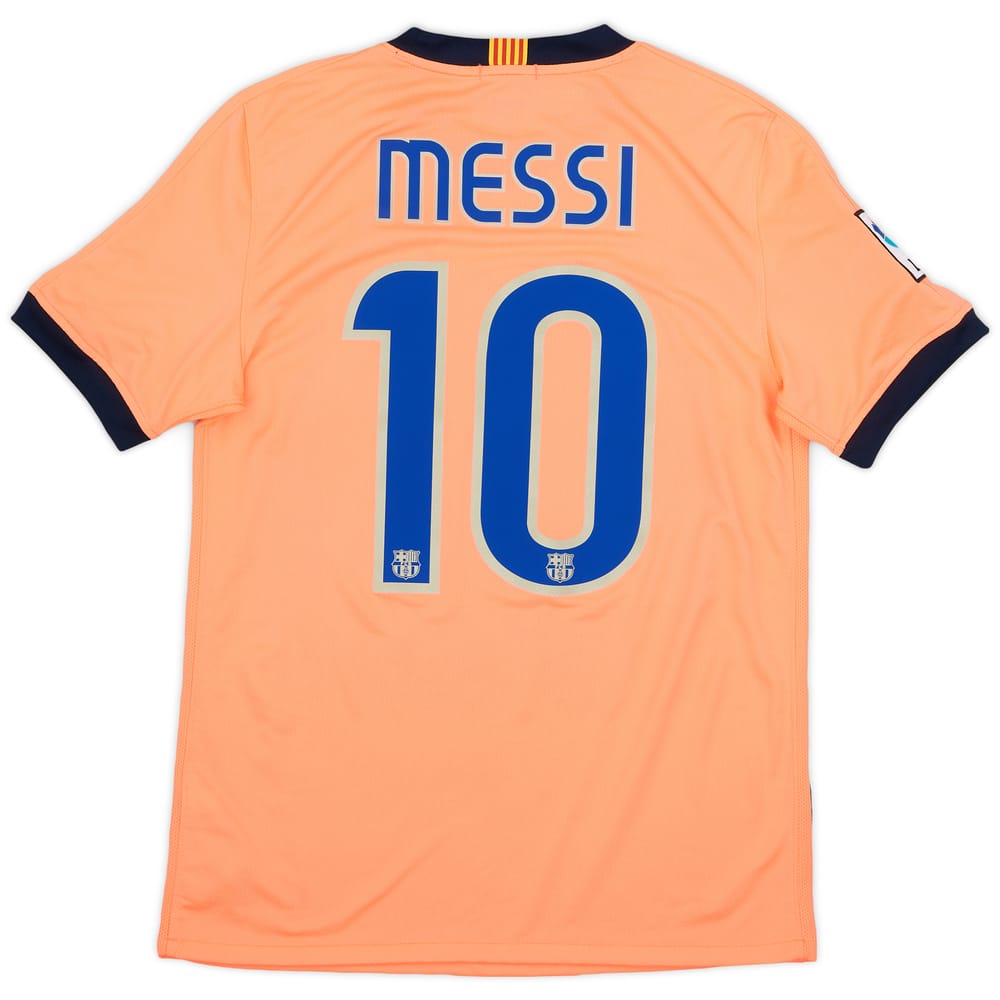 2009-10 Barcelona Away Shirt Messi #10 - 9/10 - (S)