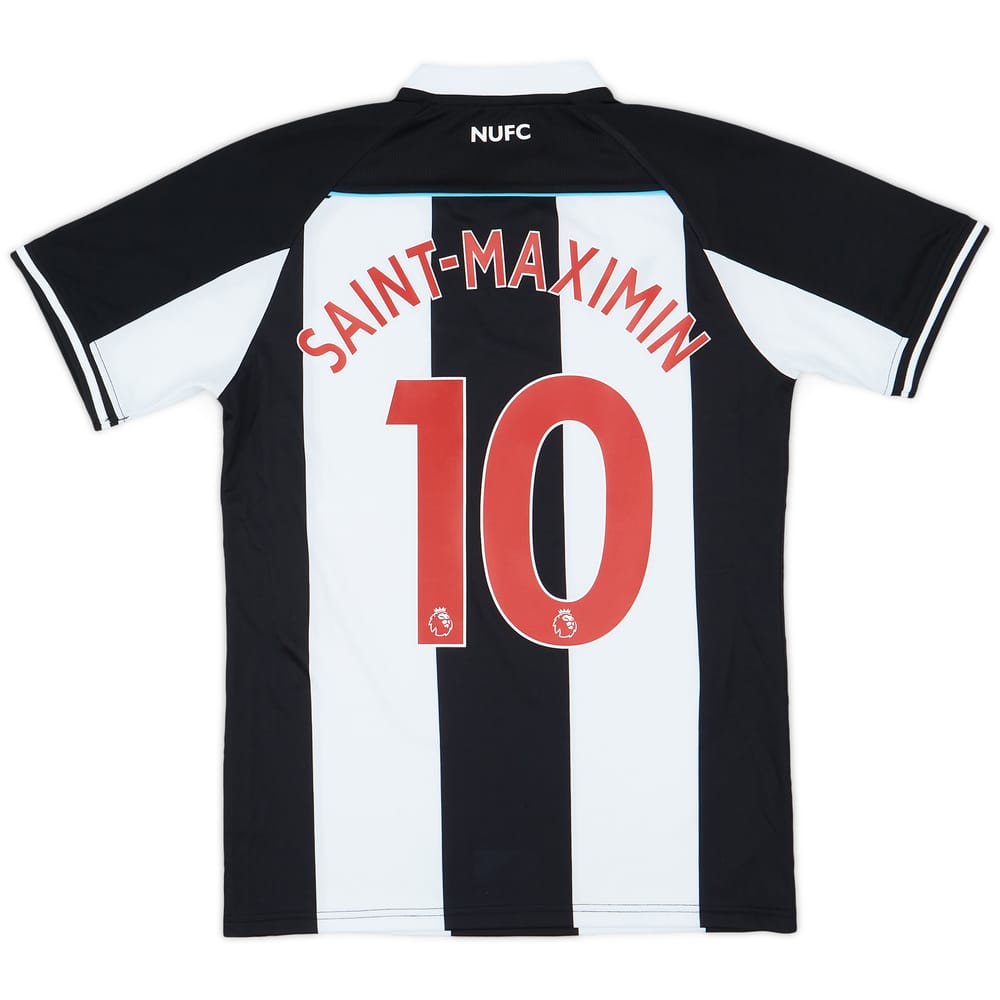 2021-22 Newcastle Home Shirt Saint-Maximin #10 - 8/10 - (S)