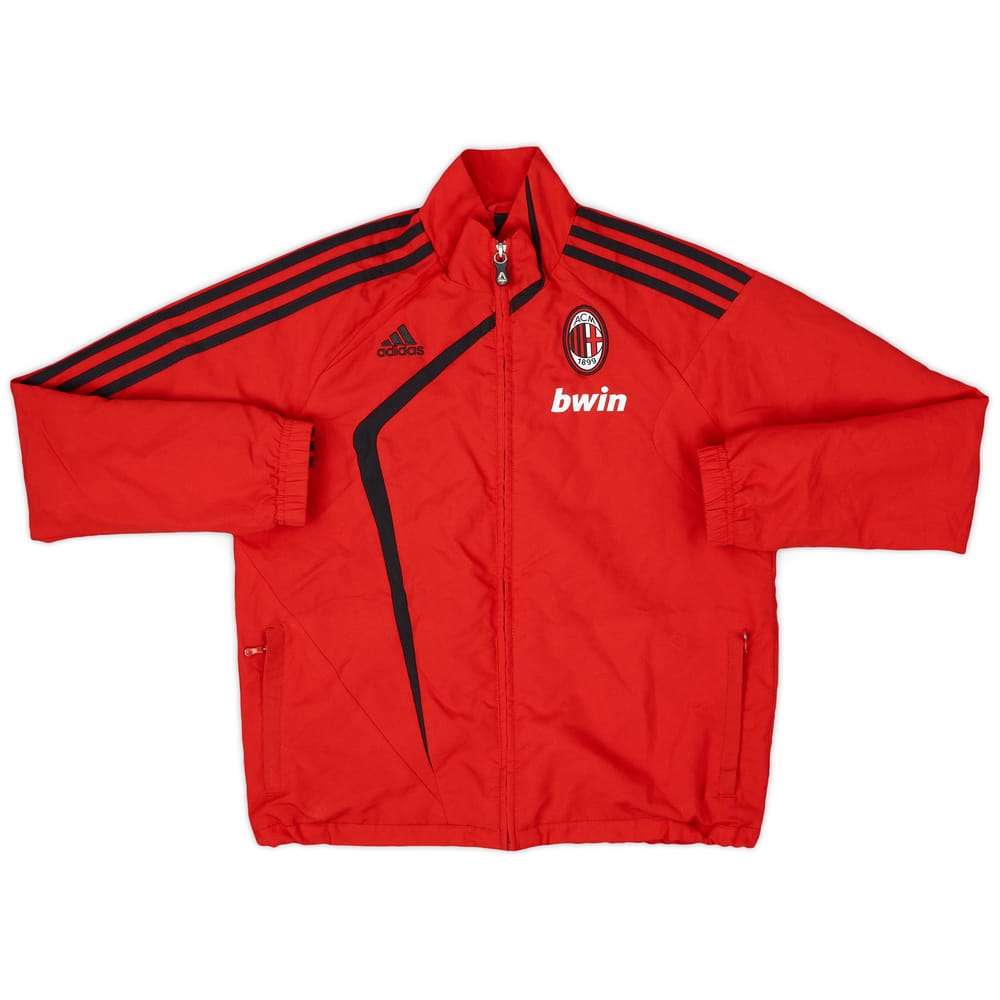 2009-10 AC Milan adidas Track Jacket - 8/10 - (M.Boys)