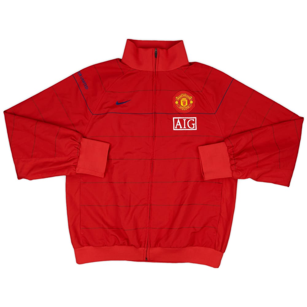 2008-09 Manchester United Nike Track Jacket - 10/10 - (L)