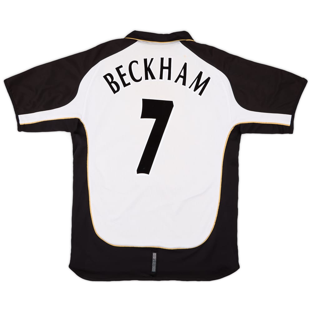 2001-02 Manchester United Centenary Away/Third Shirt Beckham #7 - 7/10 - (L)