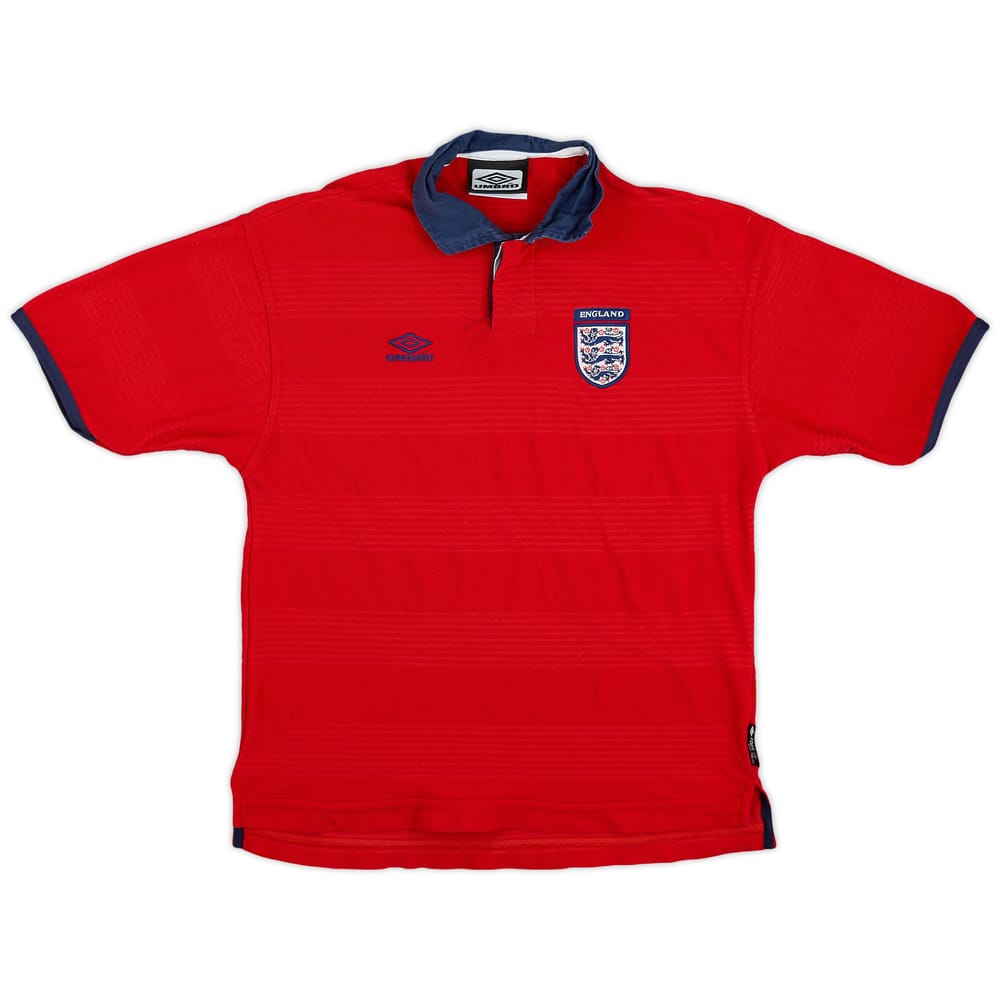 1999-01 England Away Shirt - 7/10 - (L.Boys)