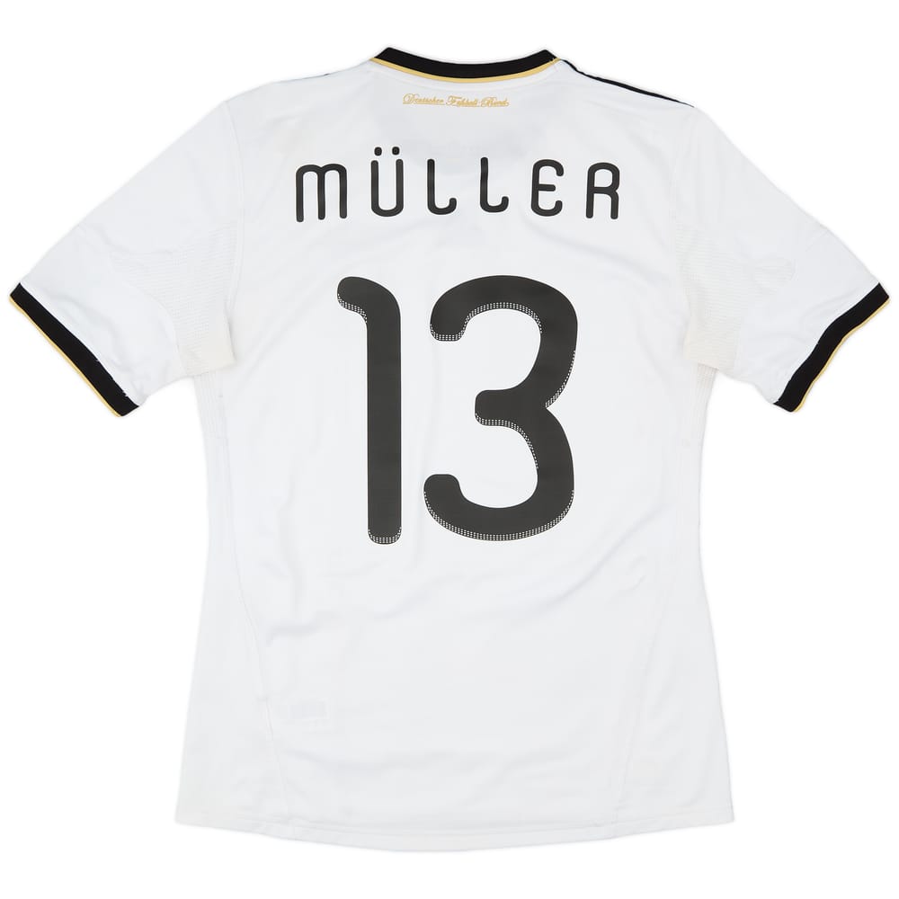 2010-11 Germany Home Shirt Muller #13 - 7/10 - (M)