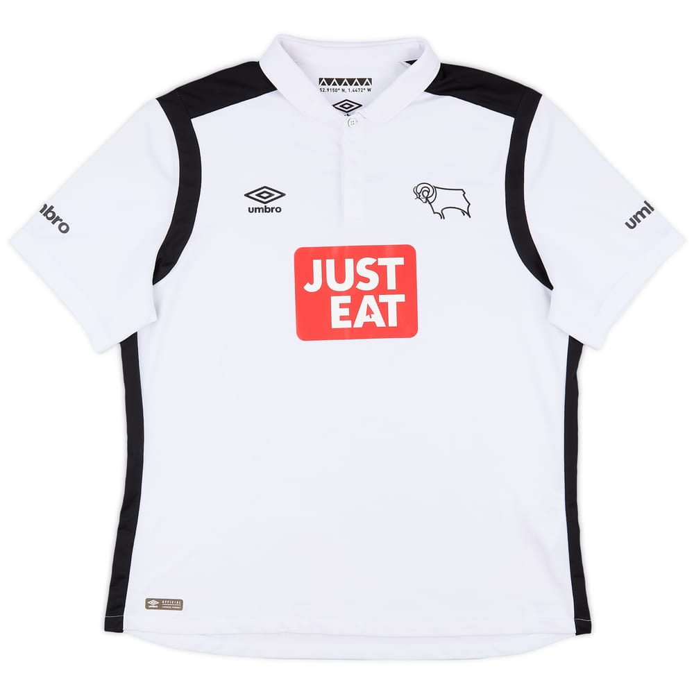 2016-17 Derby County Home Shirt - 7/10 - (XXL)