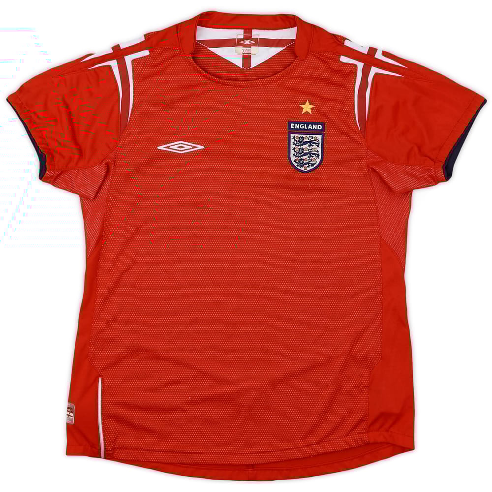 2004-06 England Away Shirt - 9/10 - (Women's S)