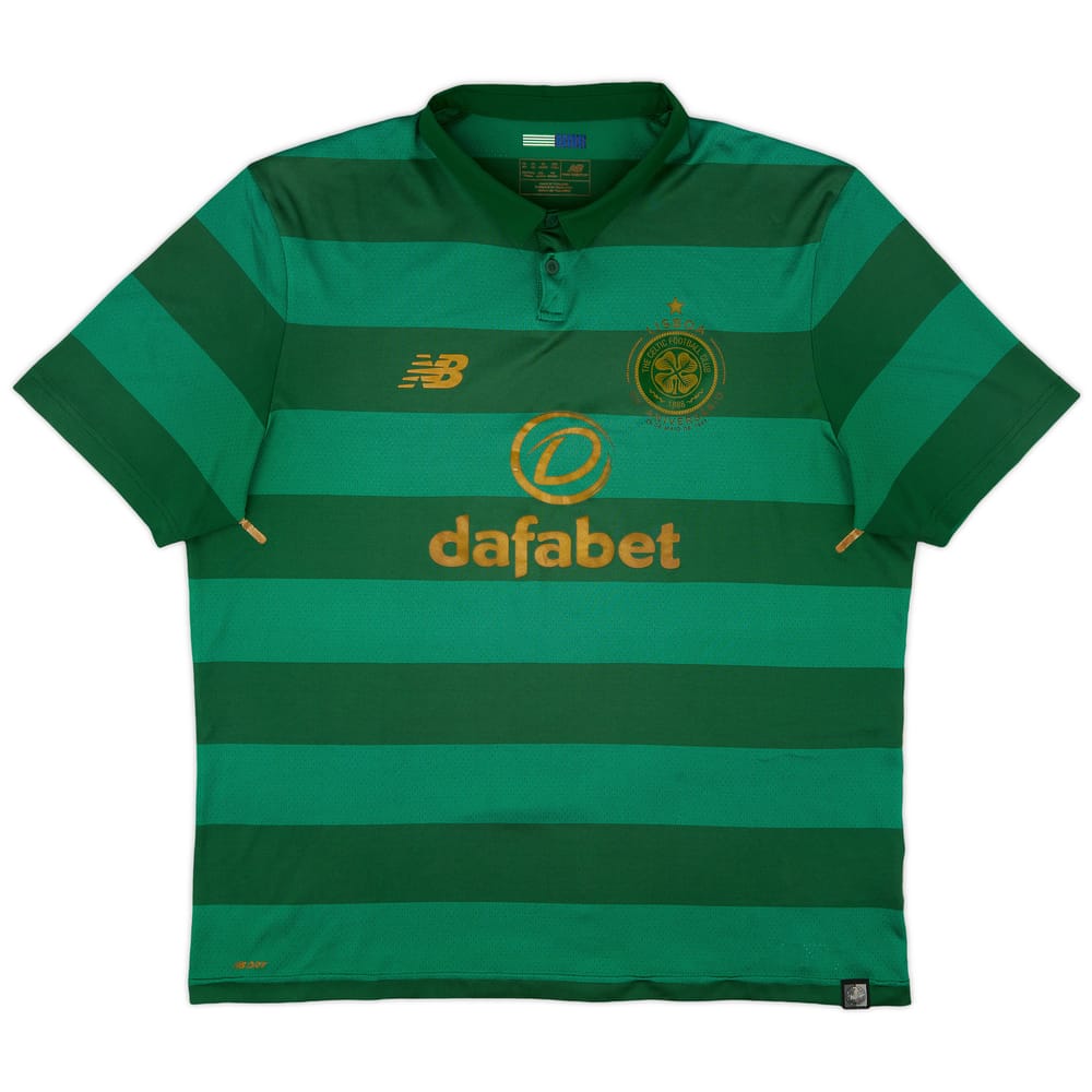 2017-18 Celtic 'Lisbon Lions 50th Anniversary' Away Shirt - 7/10 - (XL)