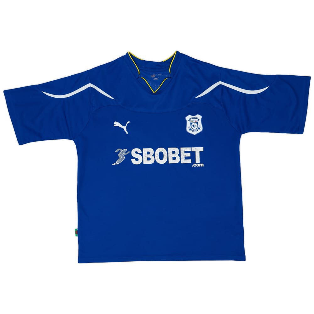2010-11 Cardiff Home Shirt - 5/10 - (XXL)