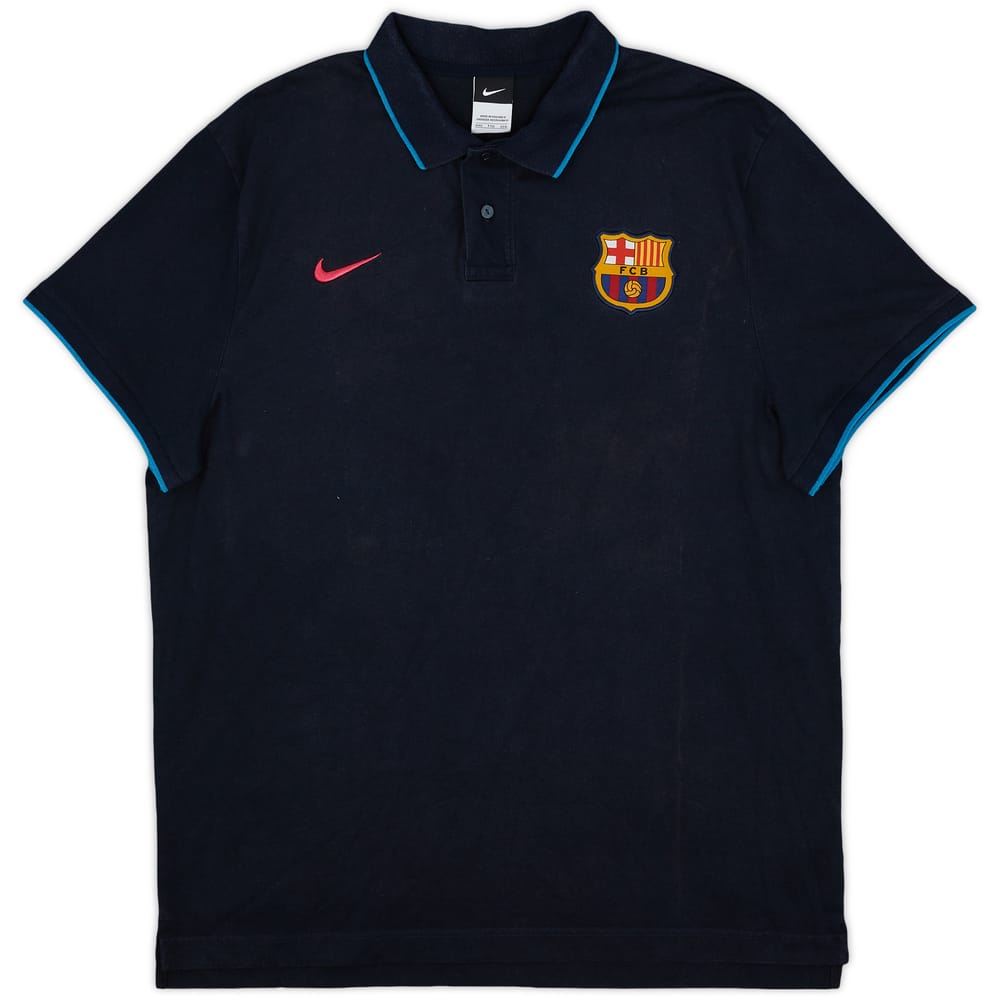 2010-11 Barcelona Nike Polo Shirt - 8/10 - (XXL)