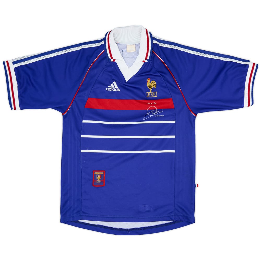 1998-00 France "Pour Toi Zidane" Home Shirt - 6/10 - (S)