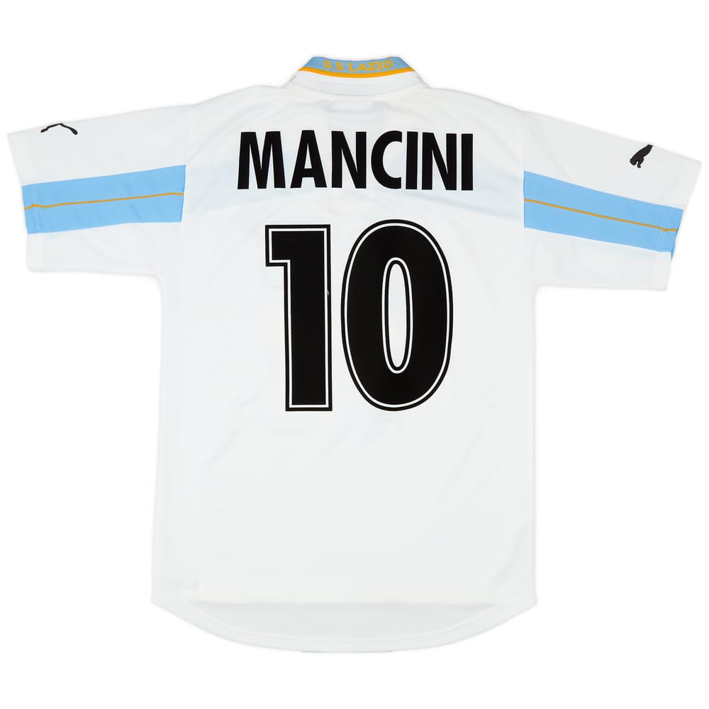 2000-01 Lazio Centenary Home Shirt Mancini #10 - 7/10 - (M)