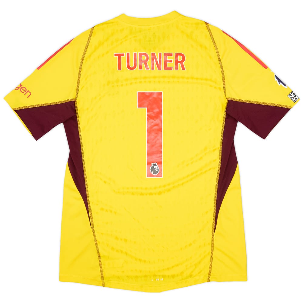 2023-24 Nottingham Forest Match Issue GK Shirt Turner #1