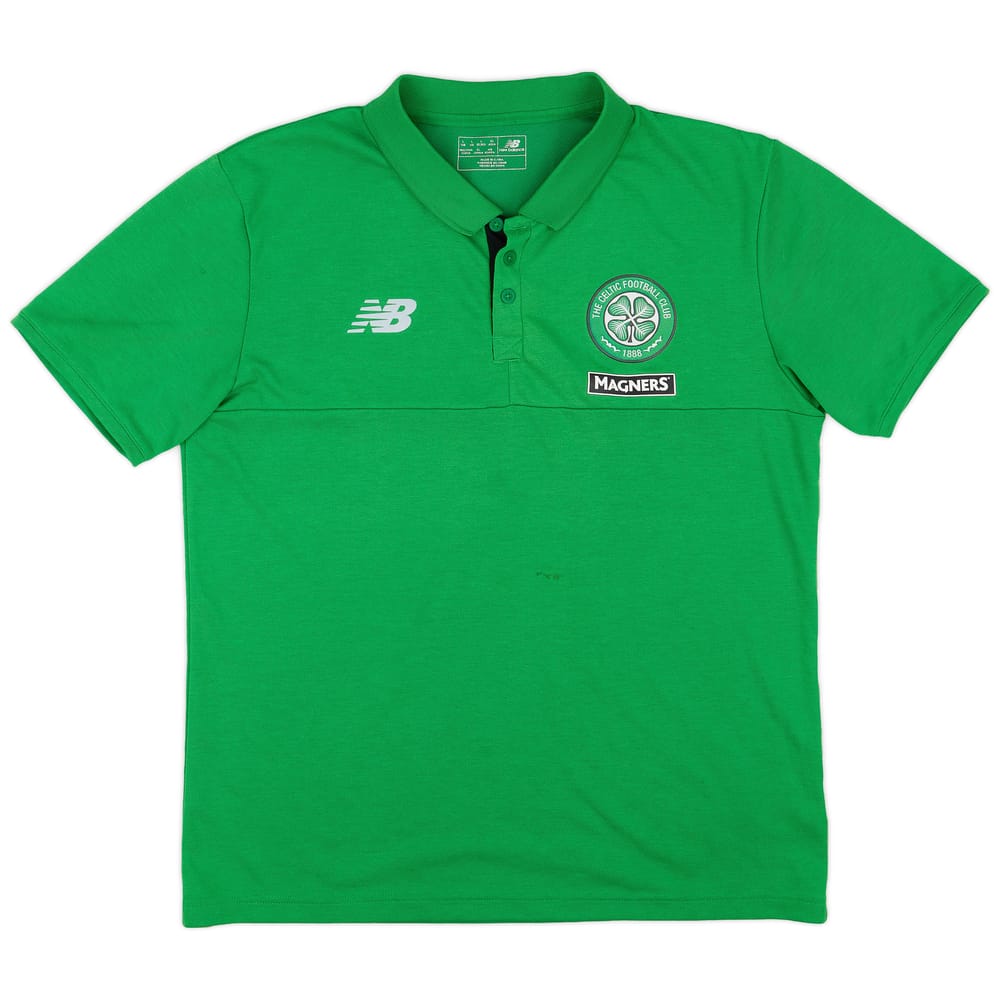 2015-16 Celtic New Balance Polo Shirt - 6/10 - (L)