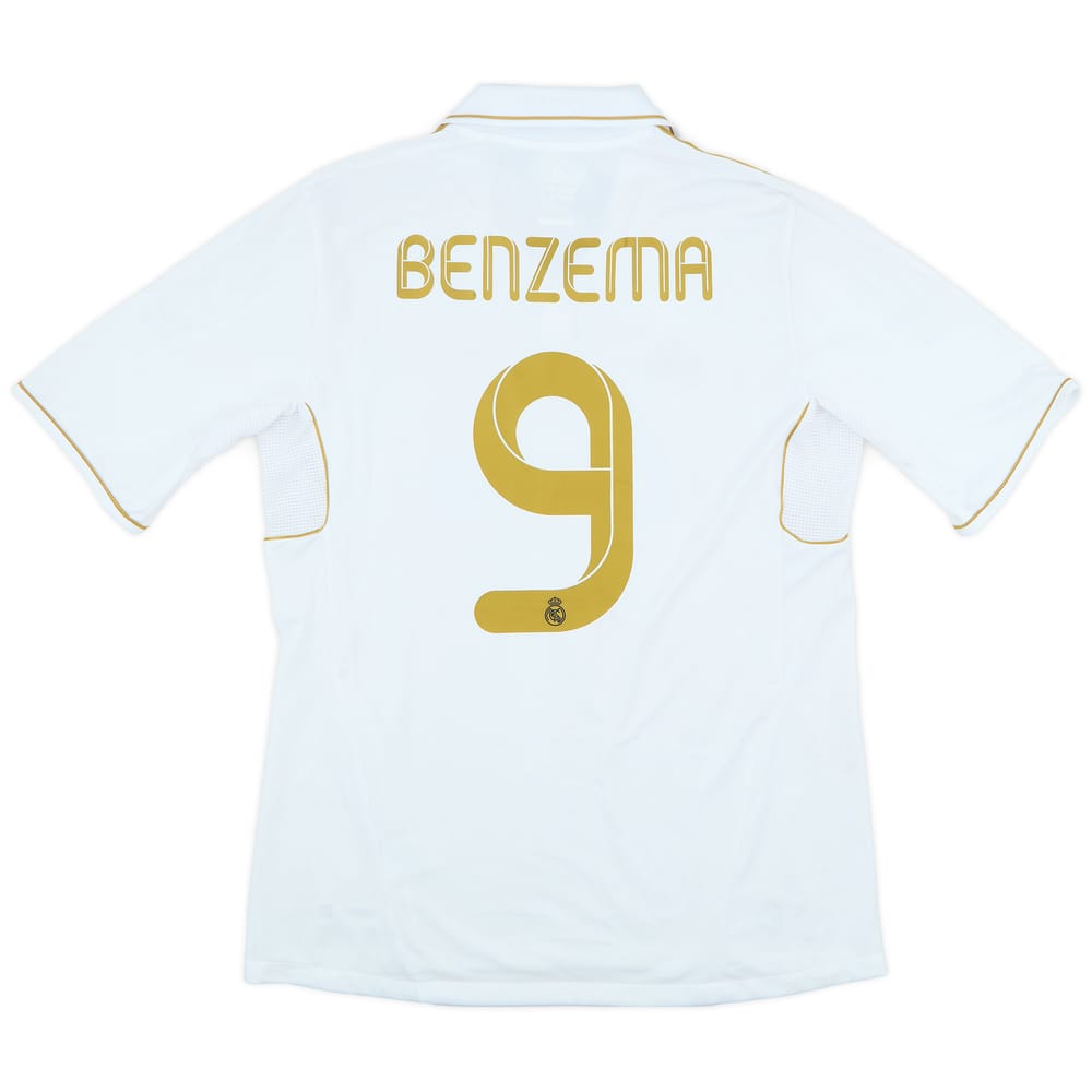2011-12 Real Madrid Home Shirt Benzema #9 (L)