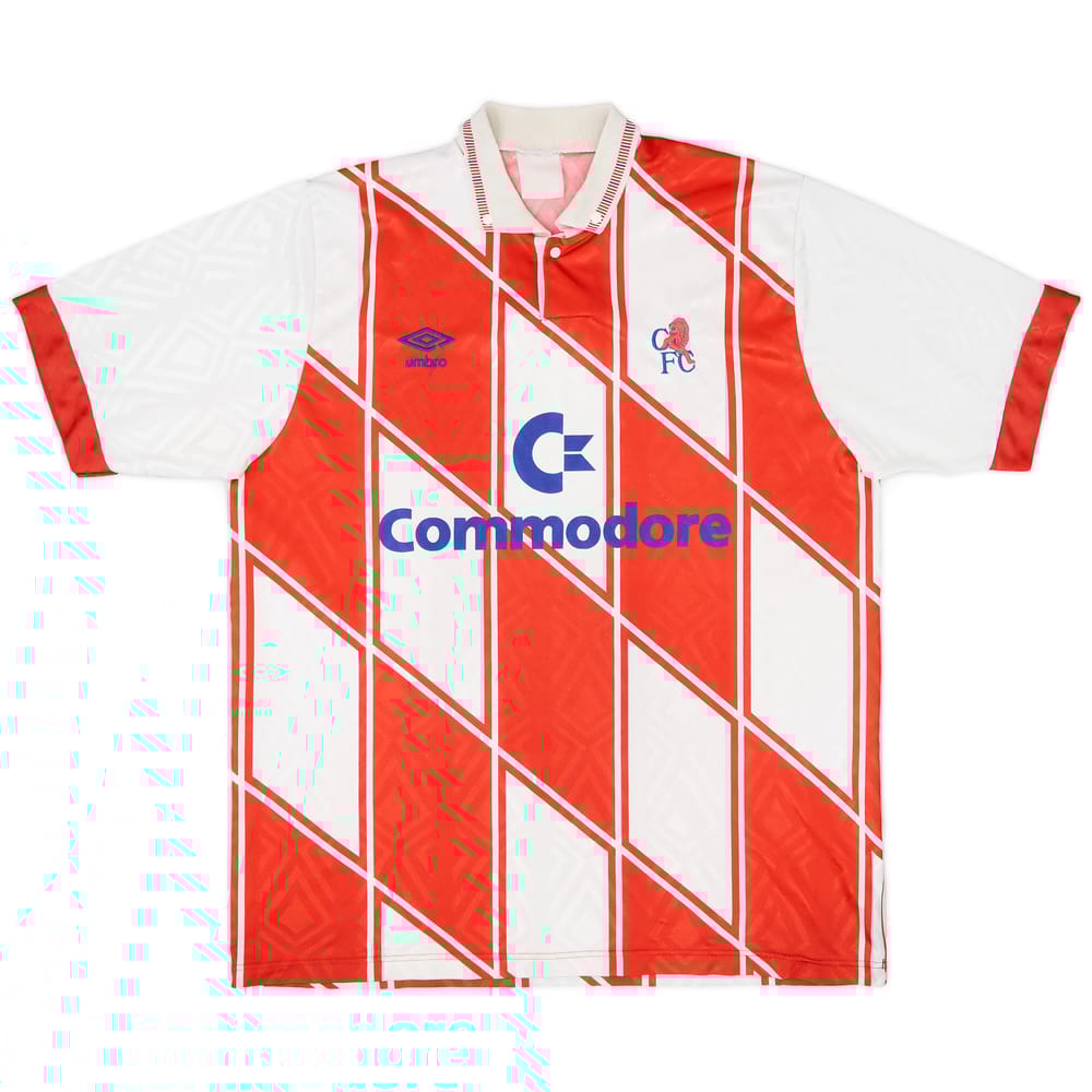 1990-92 Chelsea Away Shirt - 7/10 - (XL)