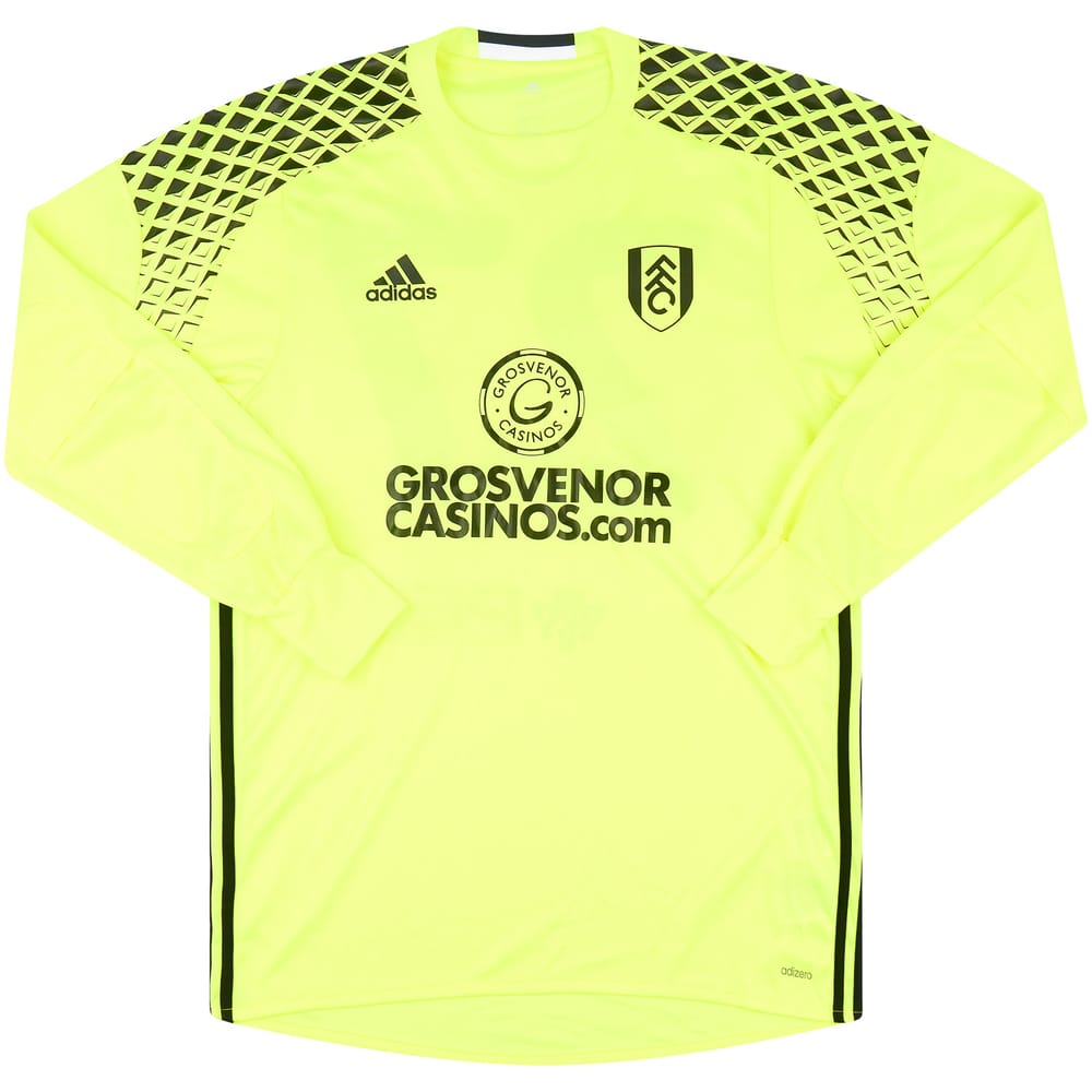 2016-17 Fulham YellowGK Shirt #27 - 8/10 - (M)