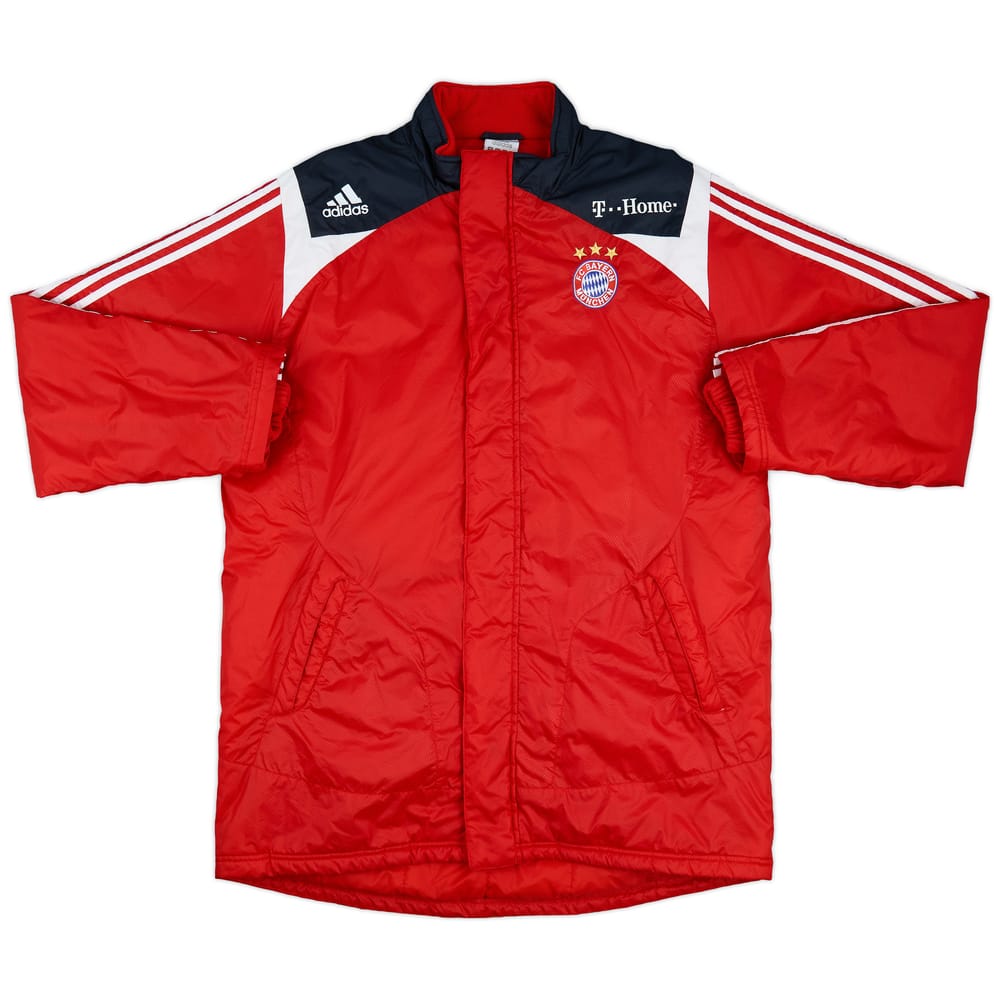 2007-08 Bayern Munich adidas Padded Bench Coat - 5/10 - (L/XL)