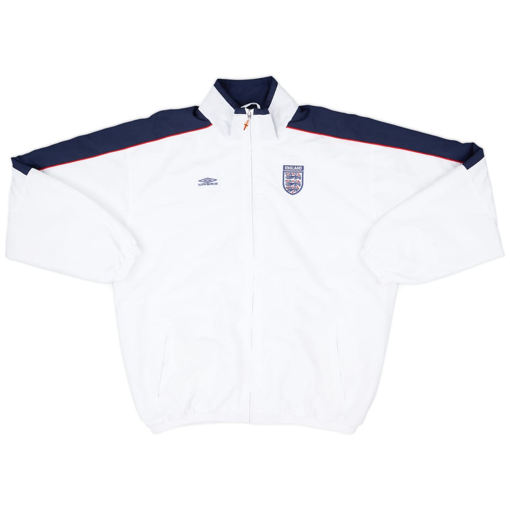 2000-02 England Umbro Track Jacket - 8/10 - (XL)