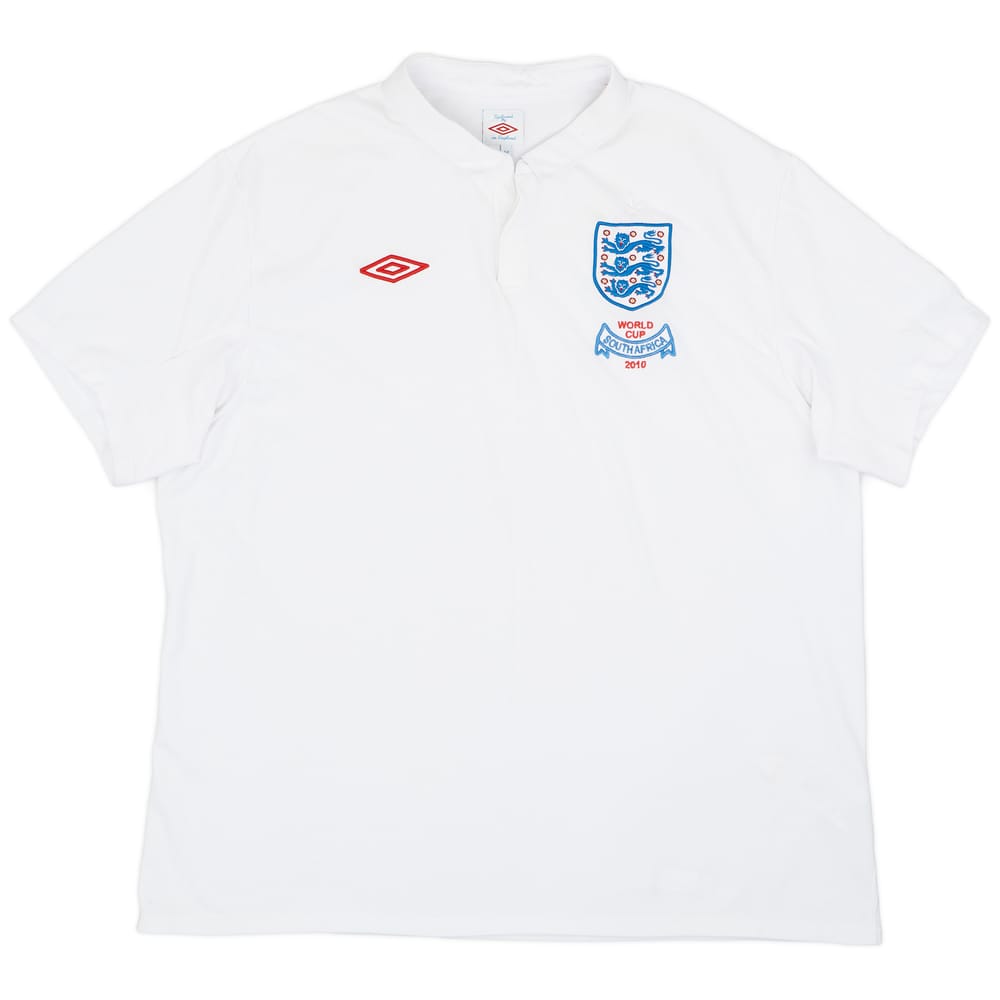 2009-10 England 'South Africa' Home Shirt - 9/10 - (3XL)