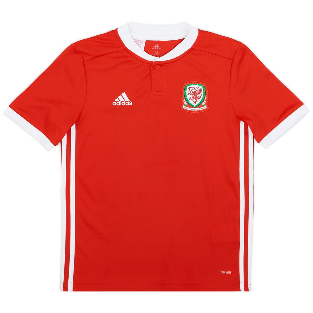2018-19 Wales Home Shirt - 7/10 - (M.Kids)