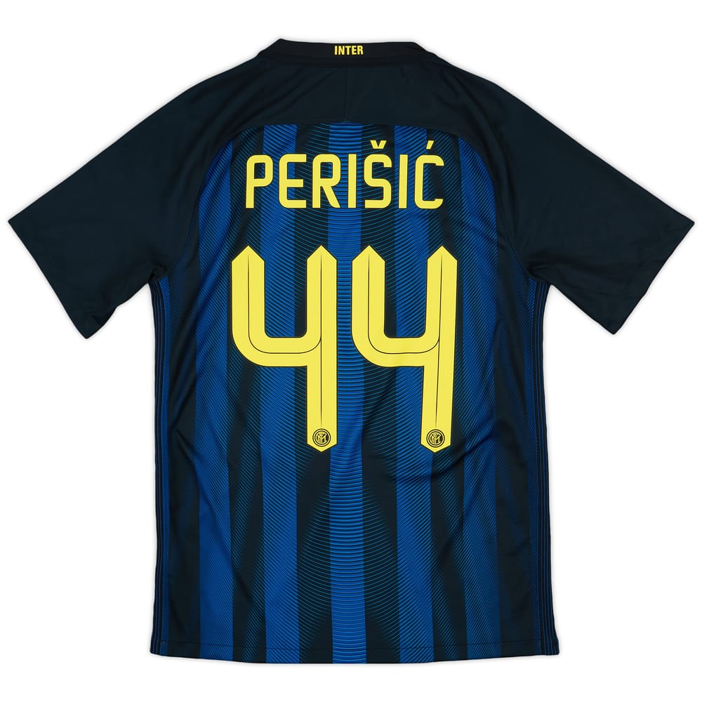 2016-17 Inter Milan Home Shirt Perisic #44 - 10/10 - (S)