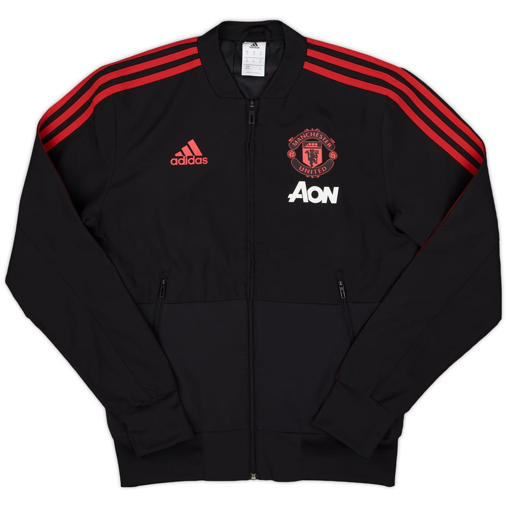 2018-19 Manchester United adidas Track Jacket - 8/10 - (XS)
