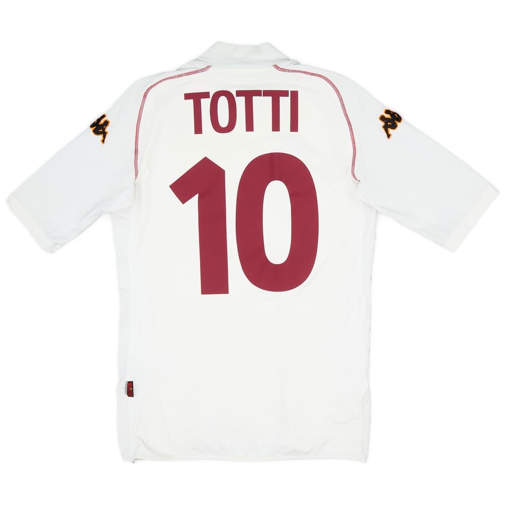 2002-03 Roma Away Shirt Totti #10 - 6/10 - (S)