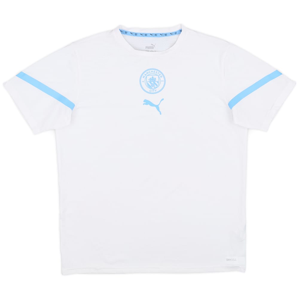 2020-21 Manchester City Puma Training Shirt - 9/10 - (XL.Boys)