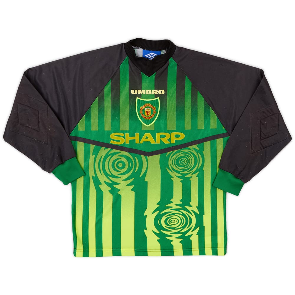 1997-98 Manchester United GK Shirt - 9/10 - (L.Boys)