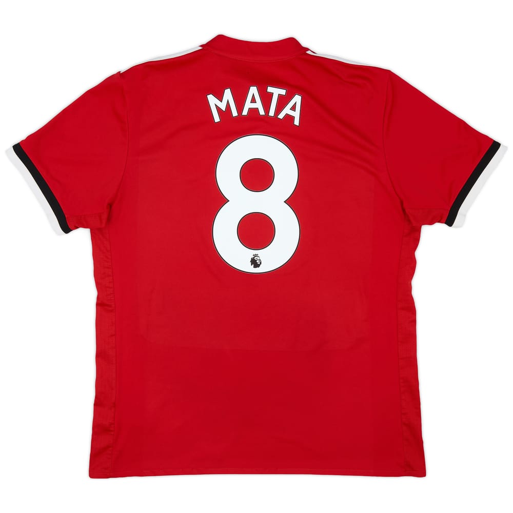 2017-18 Manchester United Home Shirt Mata #8 - 6/10 - (L)