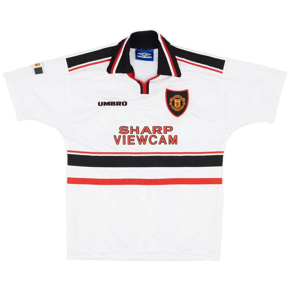 1997-99 Manchester United Away Shirt - 8/10 - (L.Boys)