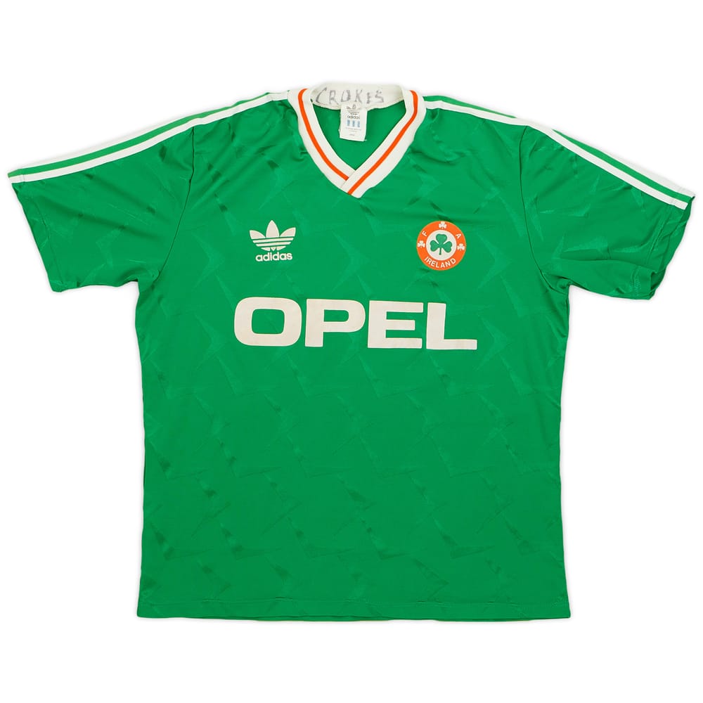 1990-92 Ireland Home Shirt - 6/10 - (L)