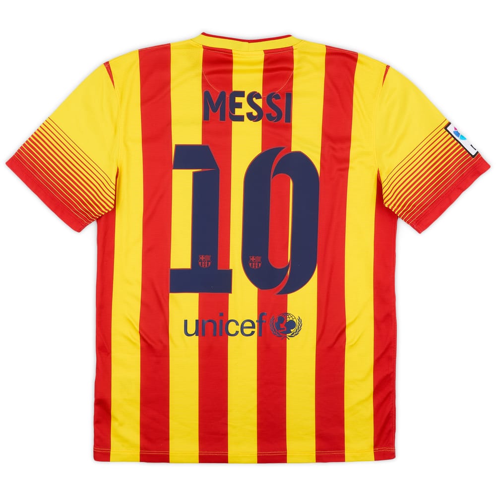 2013-15 Barcelona Away Shirt Messi #10 - 6/10 - (M)