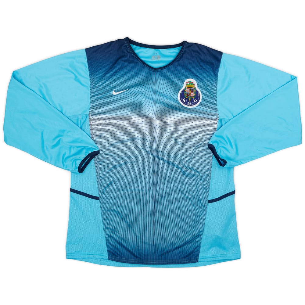 2002-03 Porto Player Issue Away L/S Shirt - 10/10 - (M)