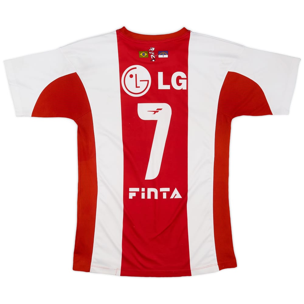 2004 Nautico Home Shirt #7 - 9/10 - (L)