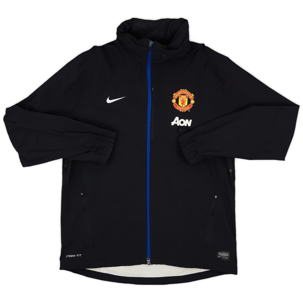 2013-14 Manchester United Nike Track Jacket - 8/10 - (L)