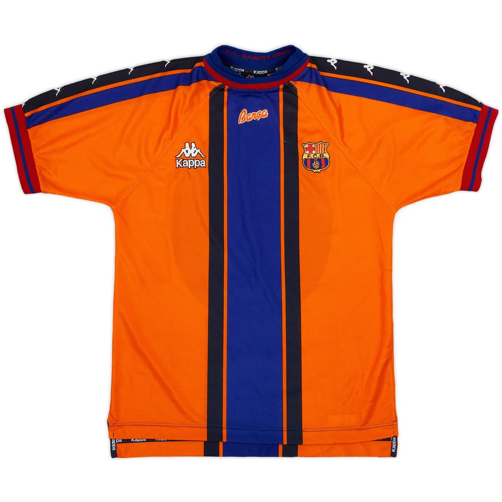 1997-98 Barcelona Away Shirt - 8/10 - (M)