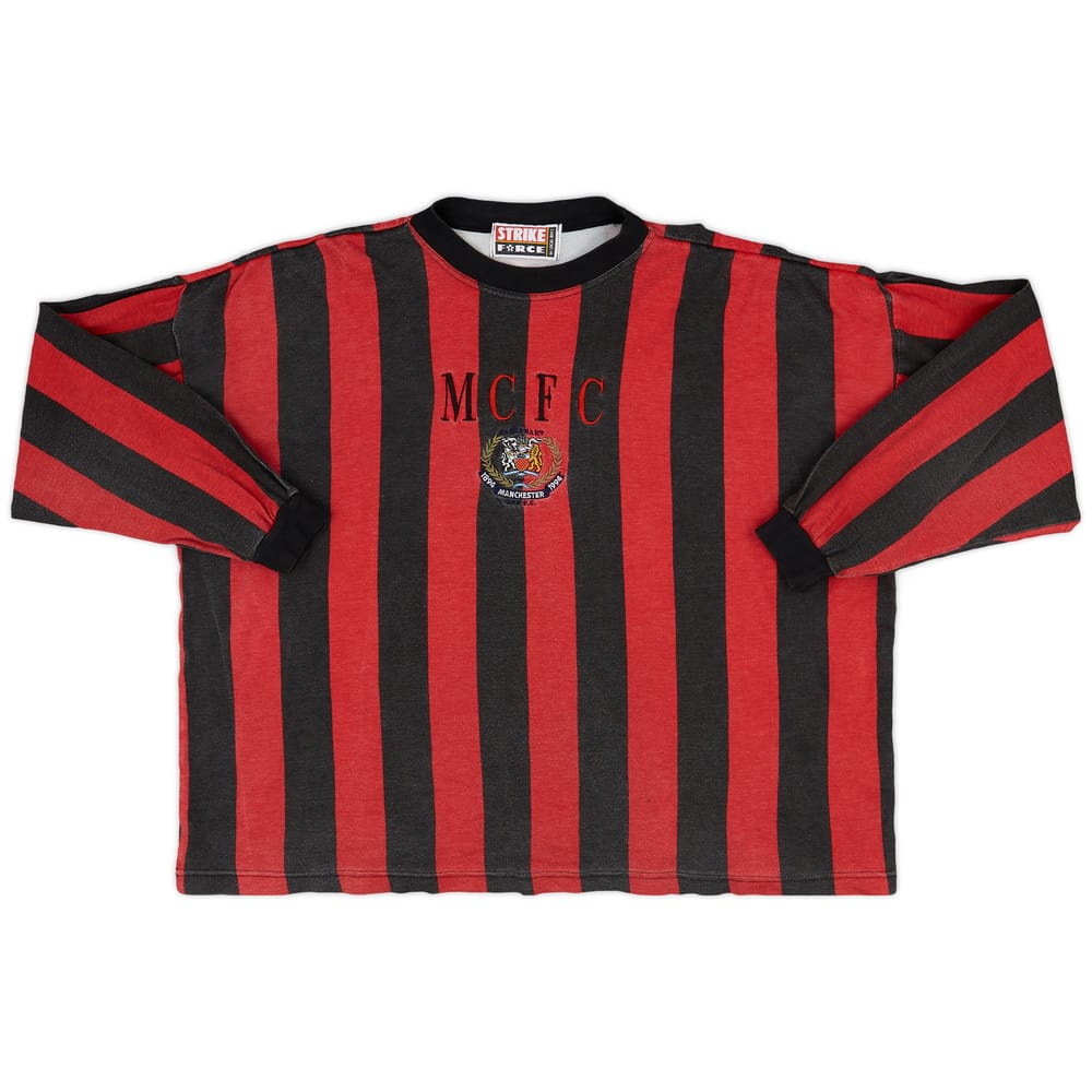 1994-95 Manchester City Strikeforce Centenary L/S Cotton Tee - 7/10 - (XL)