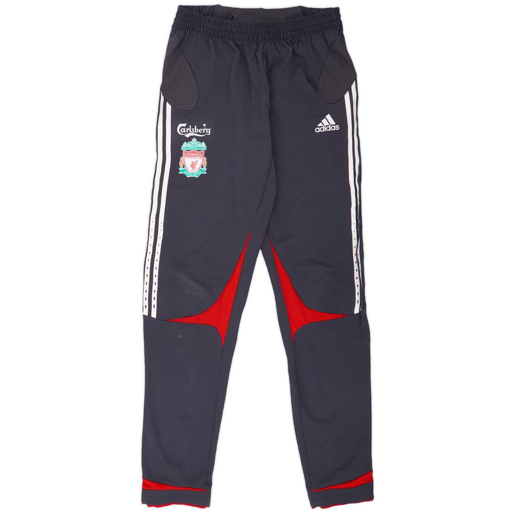2006-07 Liverpool Player Issue adidas Track Pants/Bottoms - 7/10 - (M)
