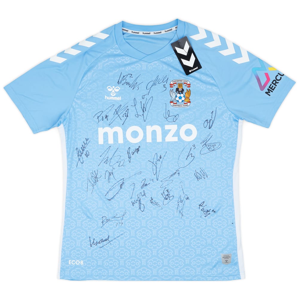 2024-25 Coventry Squad Signed Home Shirt
