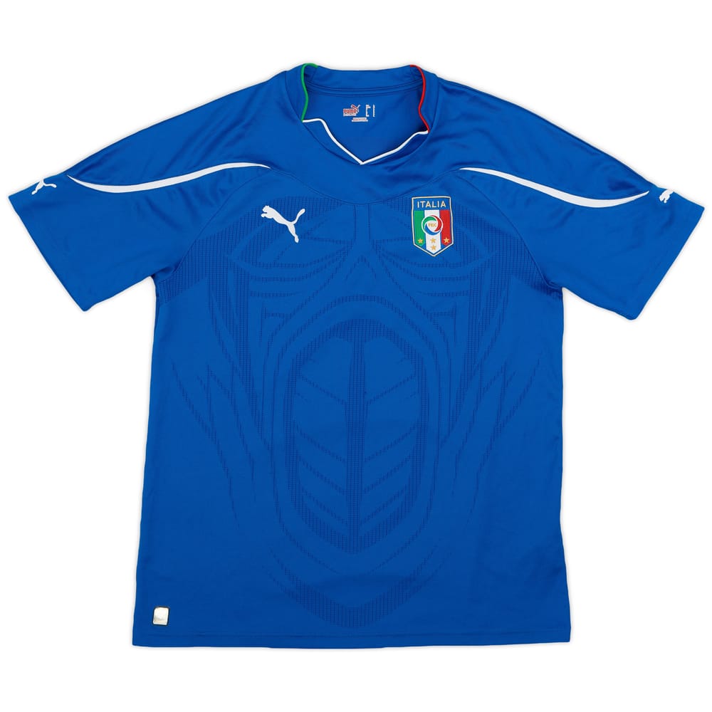 2010-12 Italy Home Shirt - 8/10 - (L)