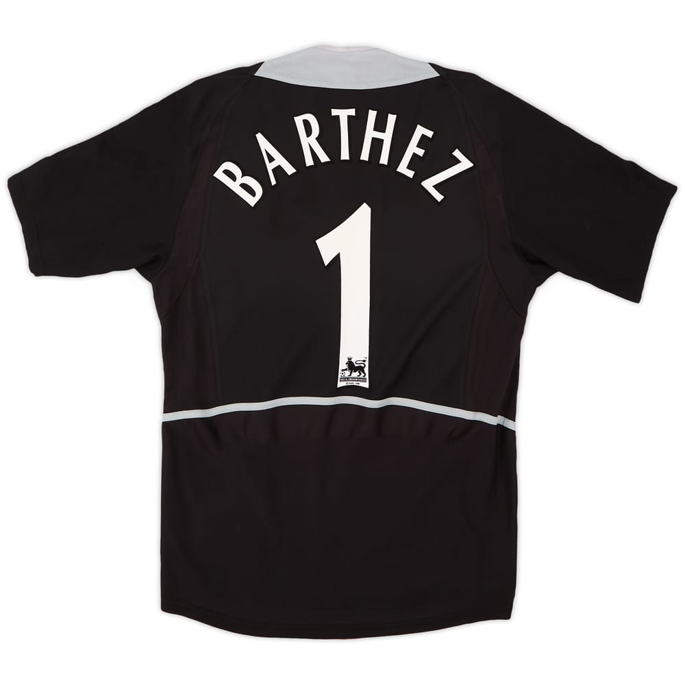 2002-04 Manchester United GK S/S Shirt Barthez #1 - 8/10 - (S)